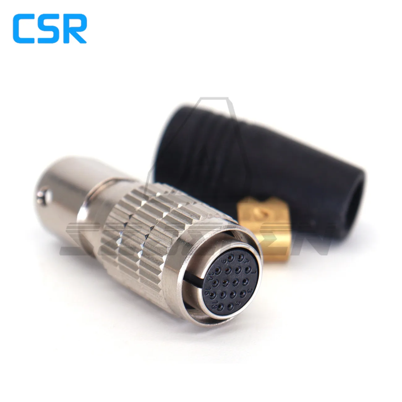 Hirose Circular Connector HR25-9TP-16S / HR25-9TR-16P Dustproof and Waterproof Aviation Industry Signal Plug 16 Pin