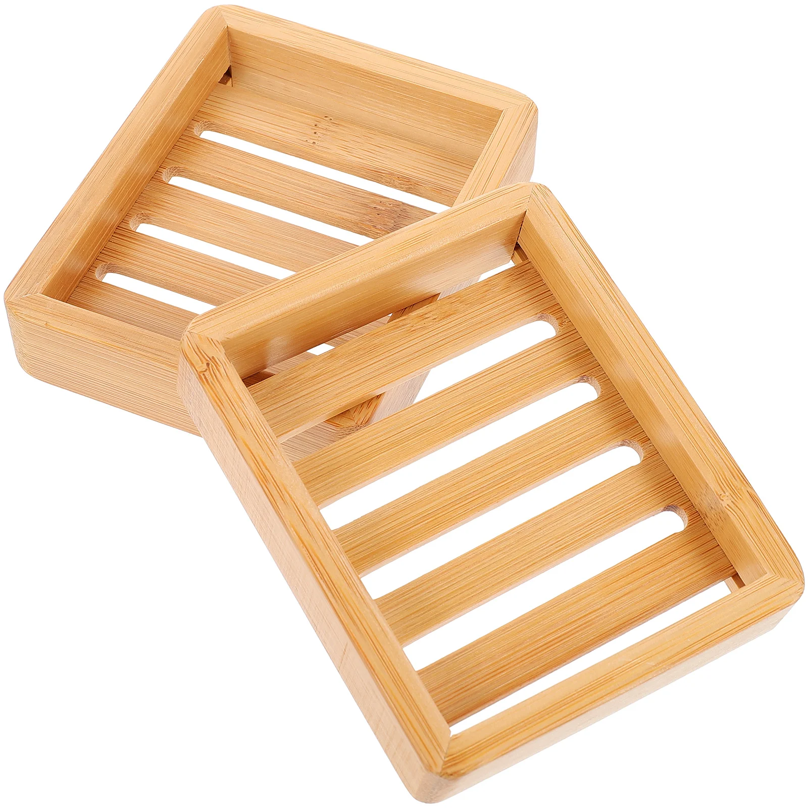 

Wooden Soap Box Holder Tray Draining Dish Case Kitchen Sink Shower Bathroom Eco Friendly Biodegradable Healthy
