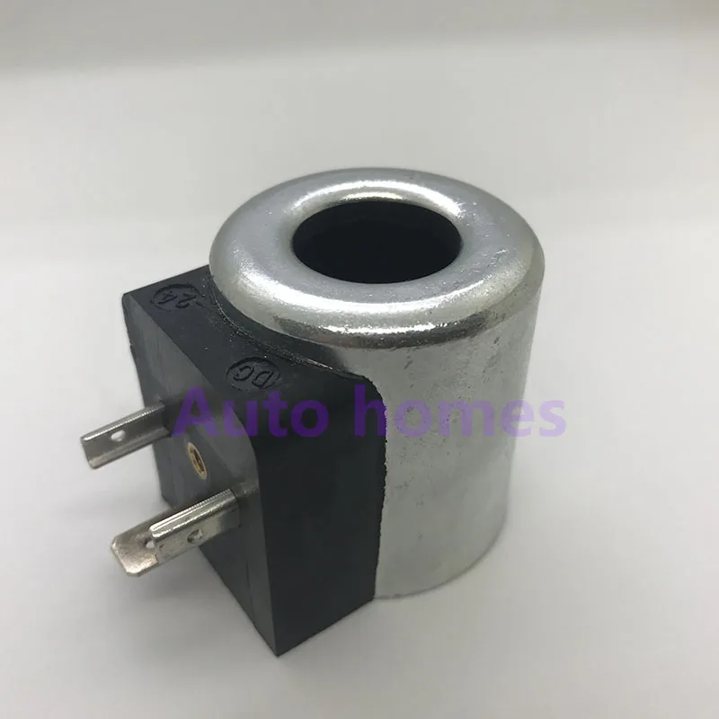 LONKING Excavator solenoid valve coil HYDAC hydraulic pump solenoid valve coil DC24V Inner Diameter 18mm Height 40mm