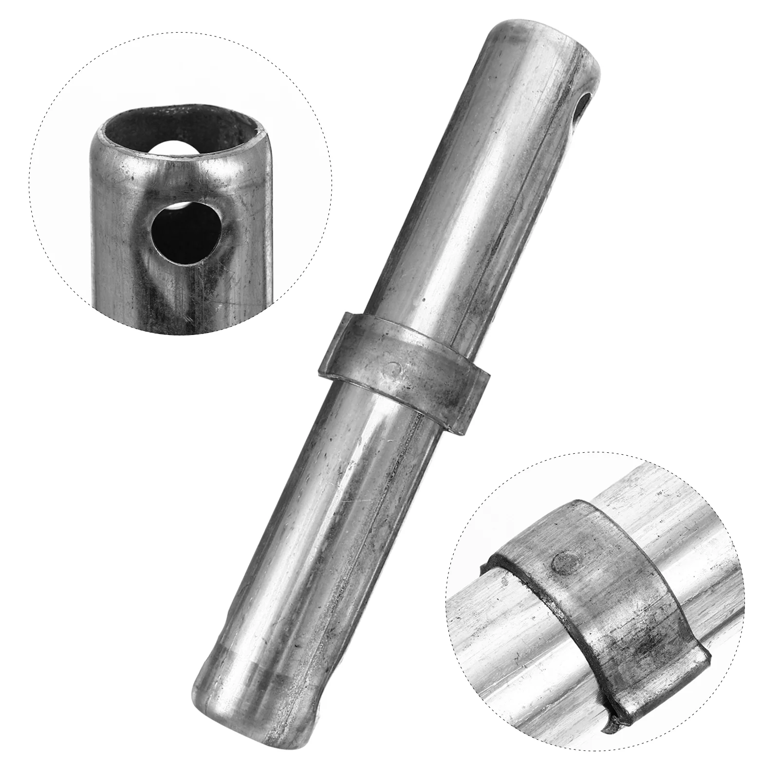 

2 Pcs Plumbing Tools Connecting Rod Scaffolding Equipment Durable Coupling Pin Major Hardwares Accessories Silver