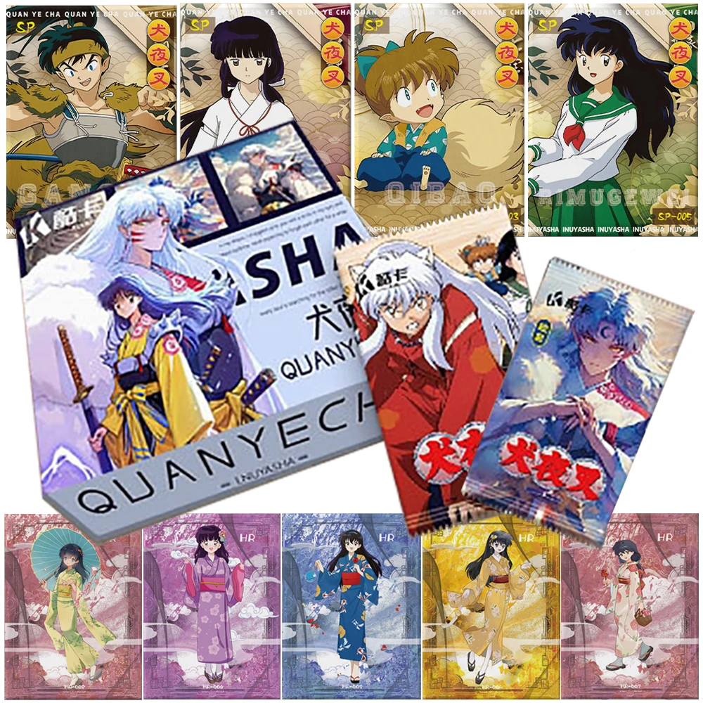 

Teenage Anime Inuyasha Collectible Card Popular Combination Miroku Sango Couple CP Card Boys and Girls Treasure Precious Gifts