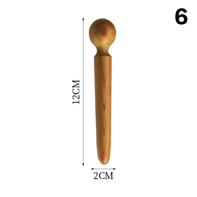 

Massage Tool﻿ Sandalwood Acupoint Stick Dial Stick Massage Stick Meridian Pen Foot Gourd Wave Shape Sole Acupoint