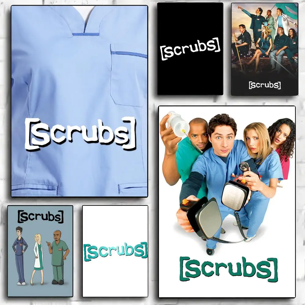 tv series S-Scrubs-S Painting Calligraphy Nature Inspired Artwork for Living Room  Home Decoration