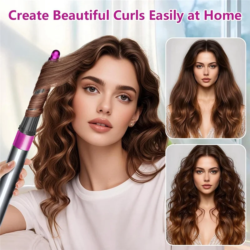 مرفق مكواة تجعيد الشعر الطويلة مع محول لبرميل الشباك دايسون الأسرع من الصوت HD03/HD04/HD07/HD08/HD15/HD16