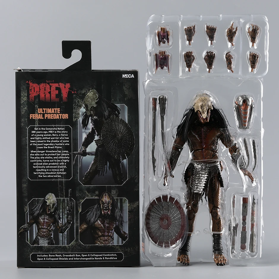 NECA Prey Ultimate Feral Predator Collection Action Figure Toy
