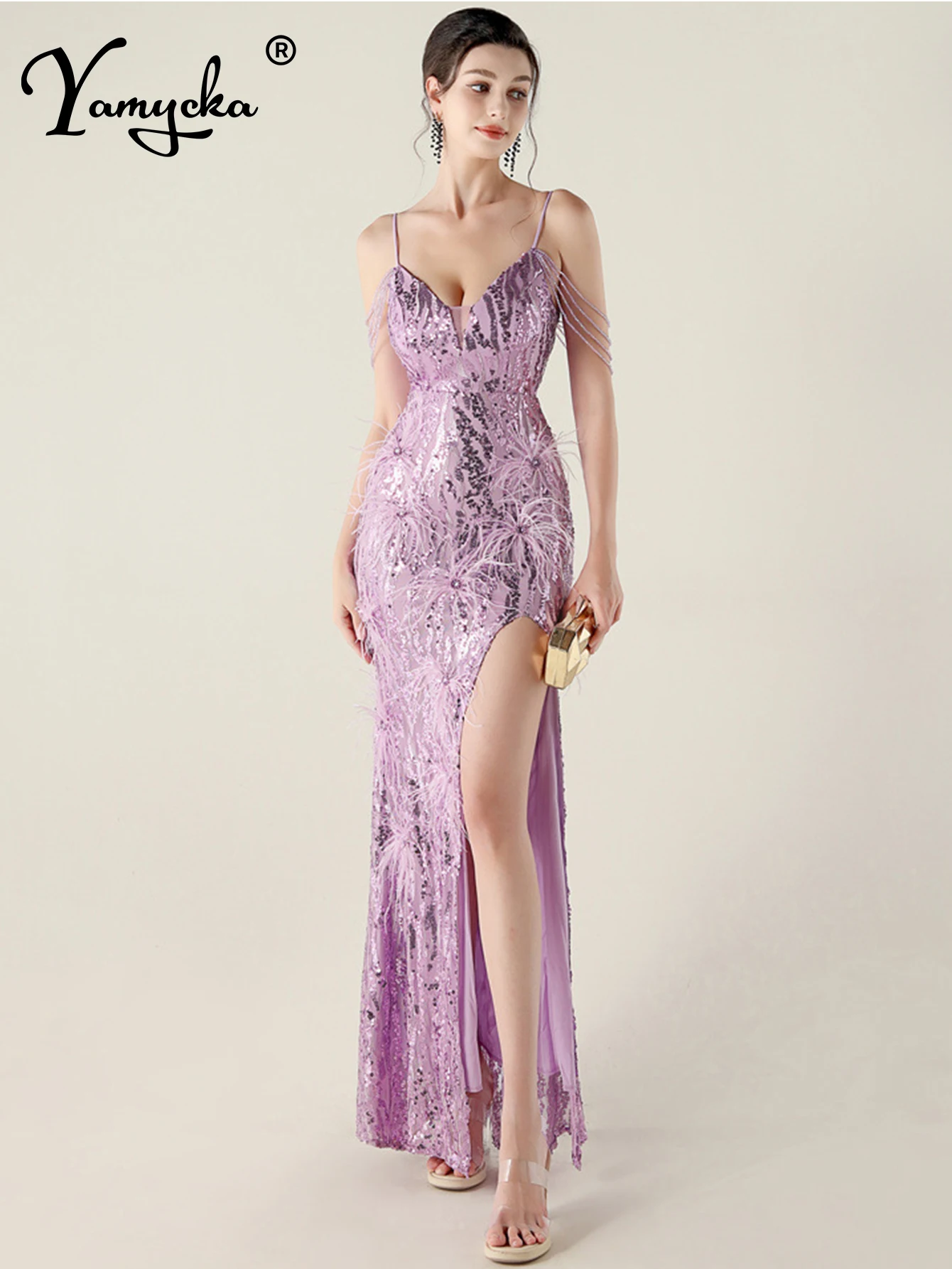 

Sexy luxury party long dresses 2025 woman elegant birthday prom evening dresses women backless maxi sequin summer dress vestidos