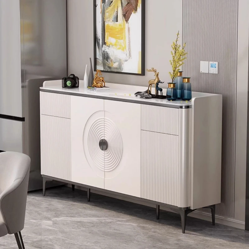 

Rock board shoe cabinet Light luxury shoe cabinet integrated against the wall for home use Living room kitchen storage zapateros