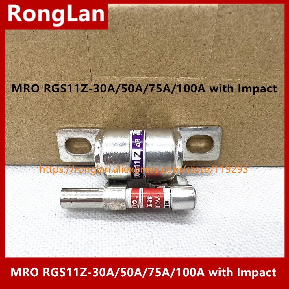 RGS11Z-50A RGS11Z-30A MRO Mingrong Fast Fuse 250V RGS11Z-30A RGS11Z-50A RGS11Z-75A RGS11Z-100A with Impact-20PCS/LOT