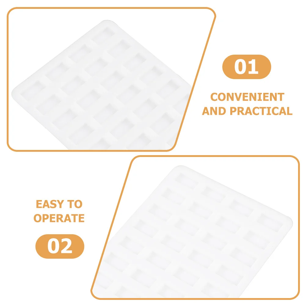 

2Pcs Miniature Brick Mold Multi Hole Silicone Reusable Non Stick DIY Sand Table Micro Landscape Brick Making Supplies Tools