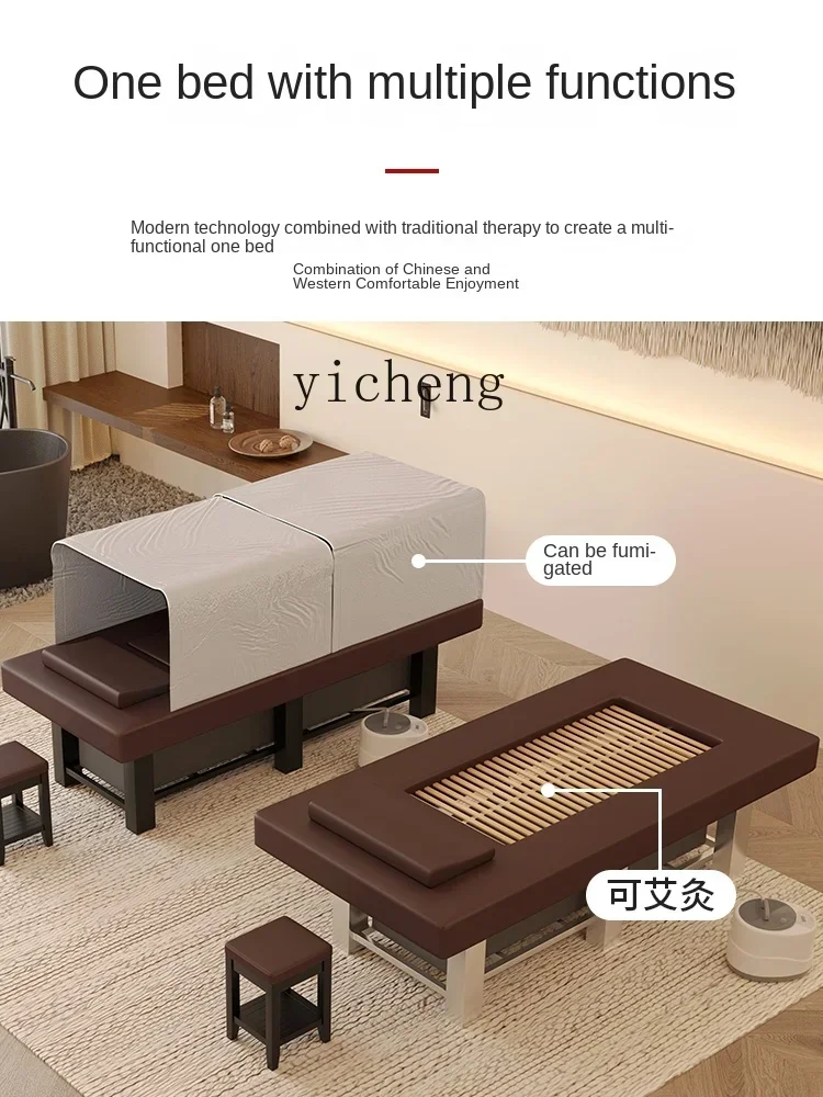 

TQH fumigation beauty bed special steam sweat steaming whole body health moxibustion bed for beauty salons