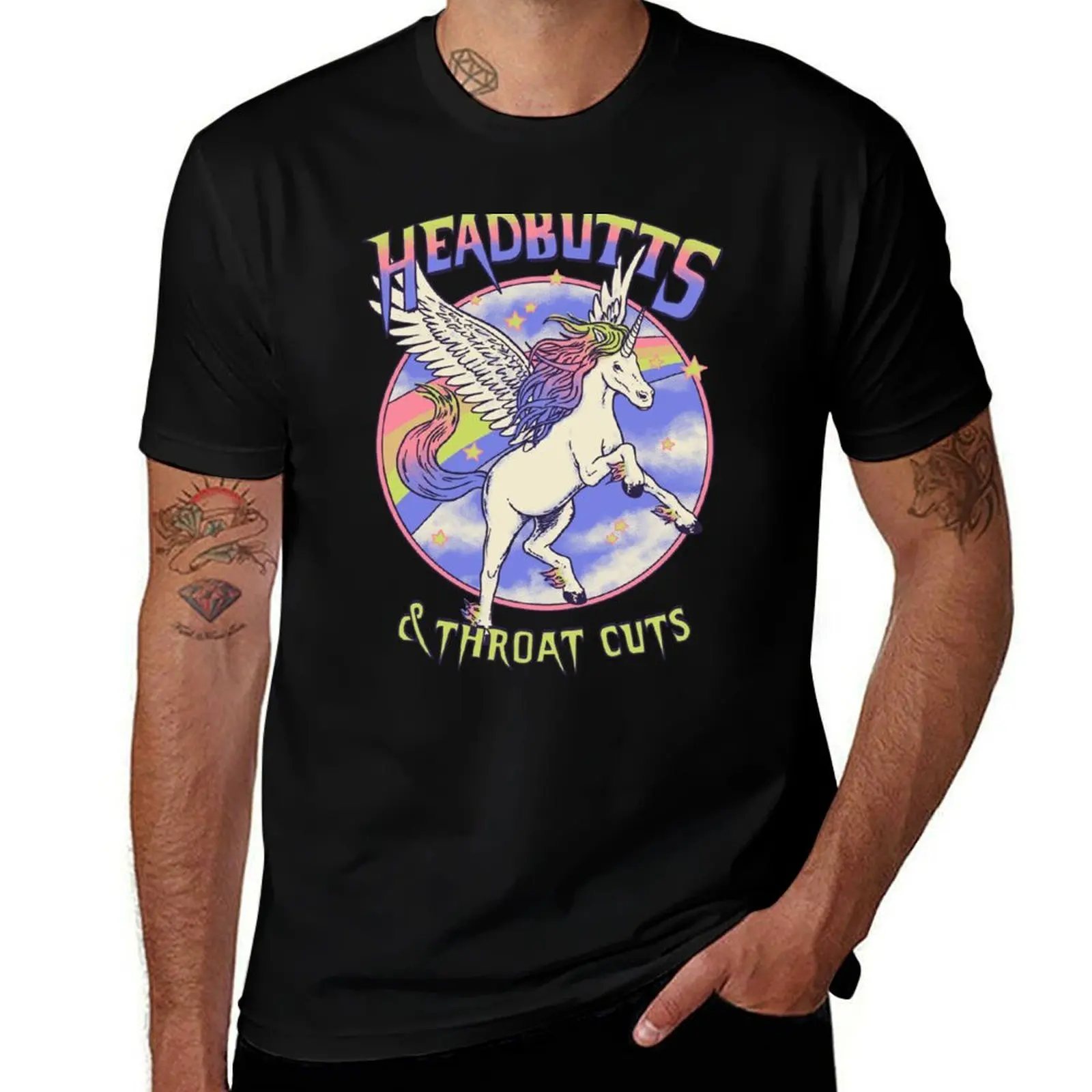 

Headbutts & Throat Cuts T-Shirt man t shirts cotton t shirt man designer T-Shirt