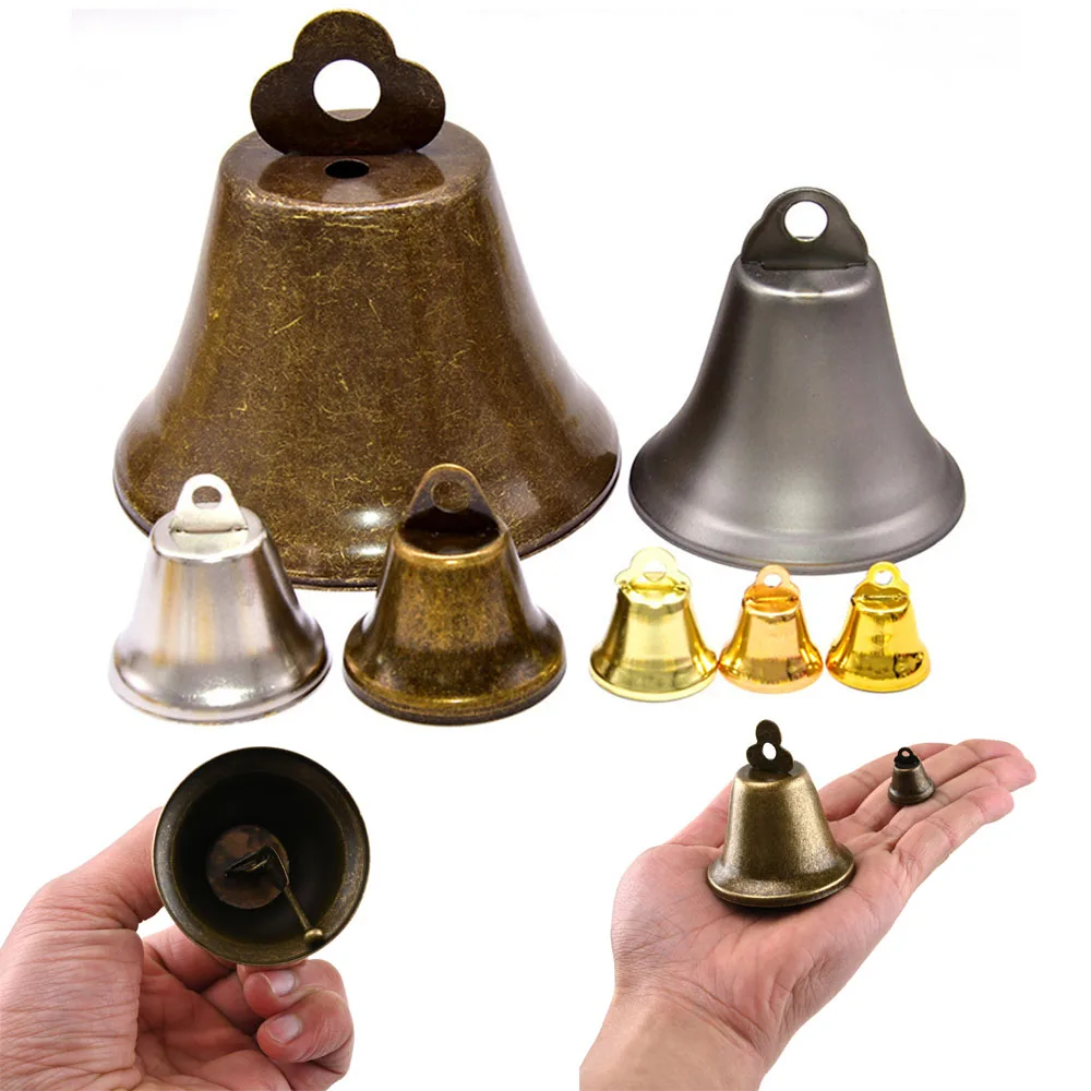 Vintage Bronze Jingle Bells Cattle Sheep Bell Making Wind Chimes For Festival Party Window Door Pendant Temple Home Decor 2025 image 2