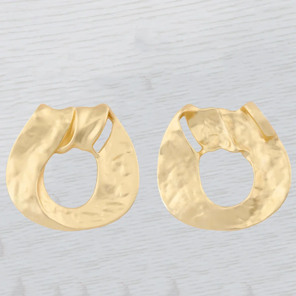 1 x New Style Matte Gold Hamme - Ethnic Fashion Jewellery recension och pris