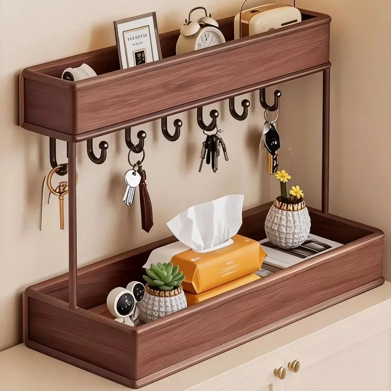 Headphone Spices Storage Holders Trinket Corner Display Perfume Racks Jewelry Interior Escurridor De Platos Household Items