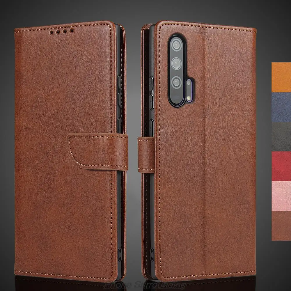 Honor20 Pro Case Wallet Flip Cover Leather Case for Huawei Honor 20 / 20 Pro Pu Leather Bags protective Holster Fundas Coque