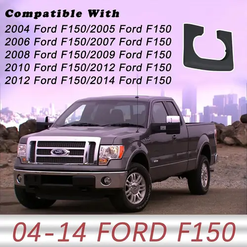 Imagen 2 del producto Portavasos para consola central, almohadilla de reposabrazos de repuesto para Ford F150 2004-2014, accesorios para camiones, embellecedor de cubierta de tapa de consola central