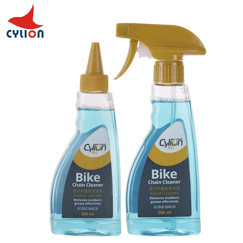 CYLION 300/500ml Bike Drivetrain Cleaner Bicycle Chain Cleaning Maintenance Liquid Degreaser Motorcycle Bike Chain Cleaner