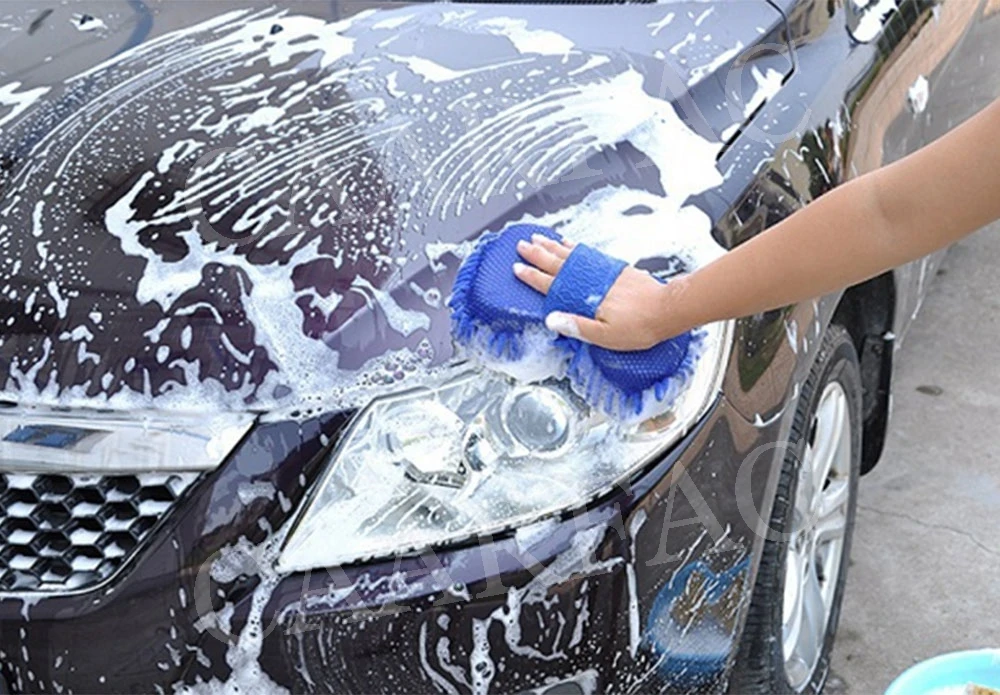 Microfiber Auto Car Wash Sponge Premium Chenille Lint-free Scratch-free Ultra Soft Automobile Cleaning Universal Car Accessorise - Image 6