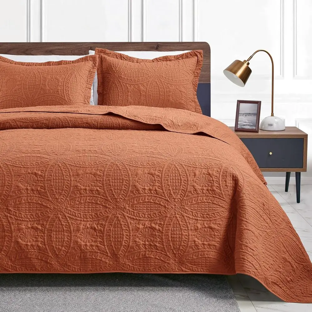 

Легкий летний комплект одеял Umber King Size из 3 предметов: 1 одеяло и 2 наволочки, всесезонное одеяло-покрывало