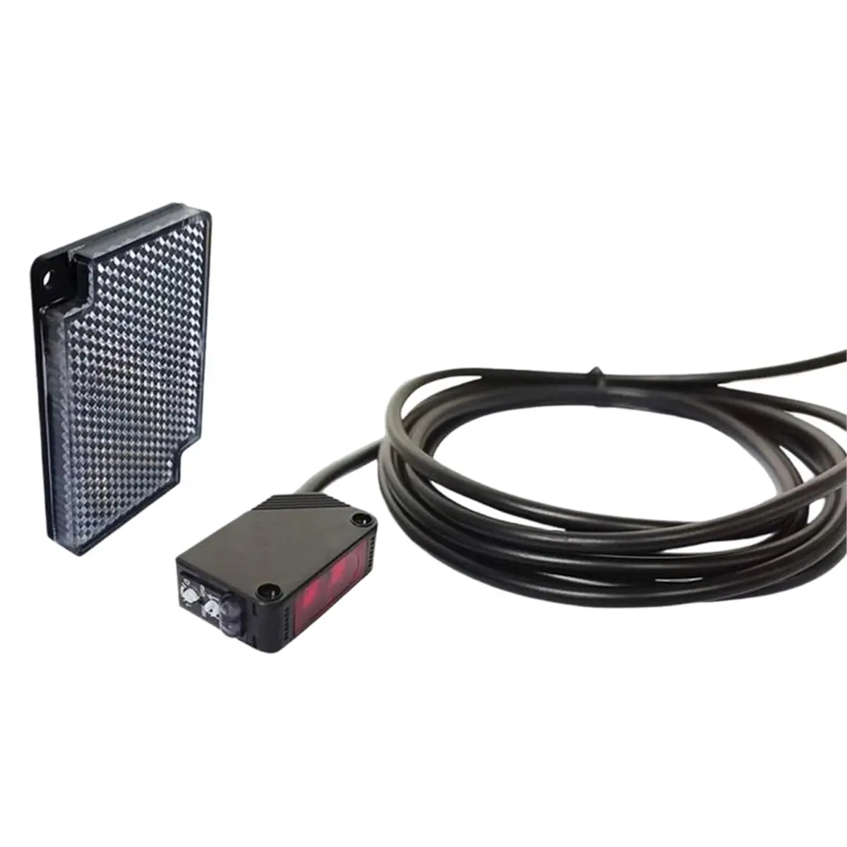 A78I IKSLED E3Z-R61 Photoelectric Sensor Switch, Reflective NPN Output, DC12-24V, 2m Detection