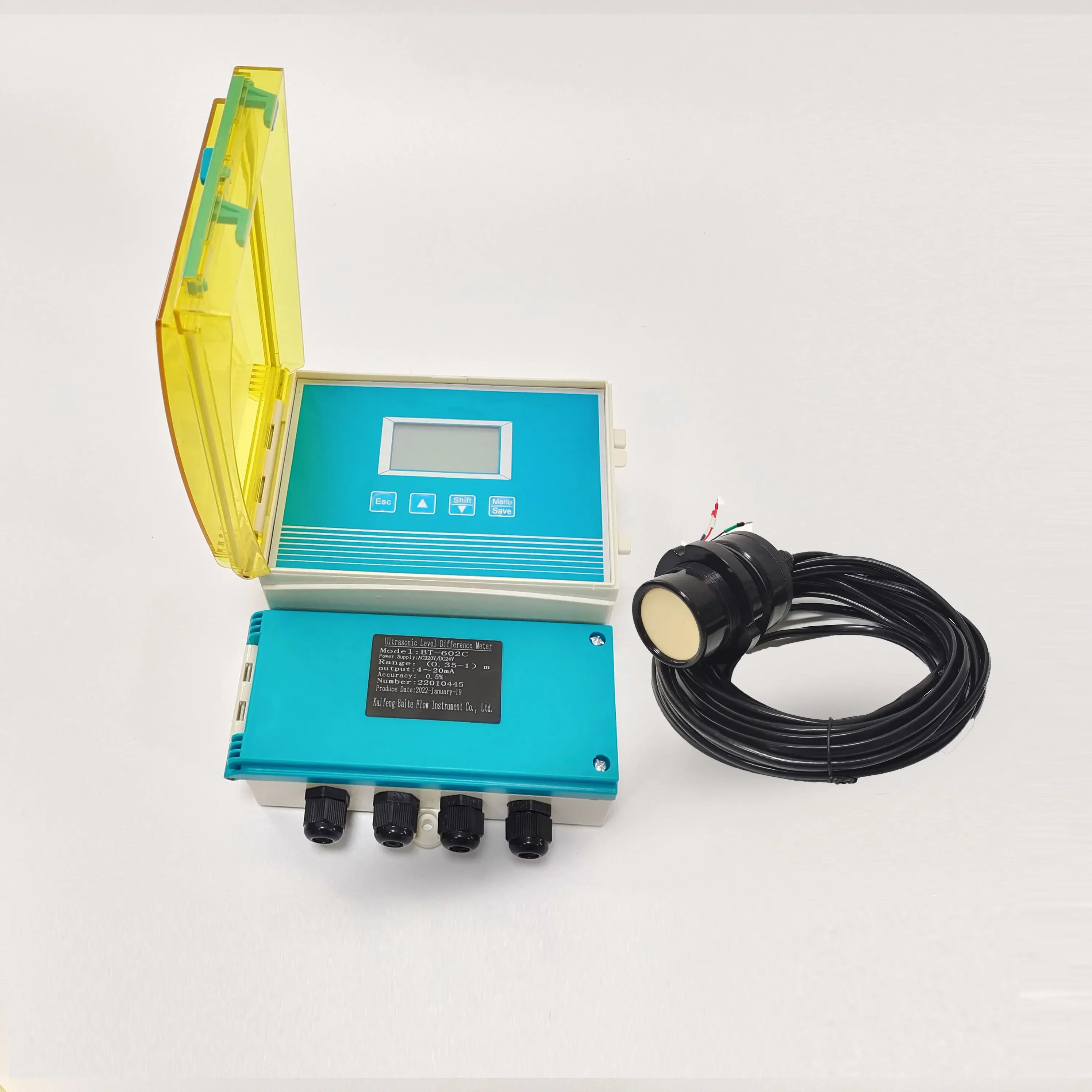 

Triangular Weir Embedded Open Channel Ultrasonic Sewage Parshall Flume Flow Meter