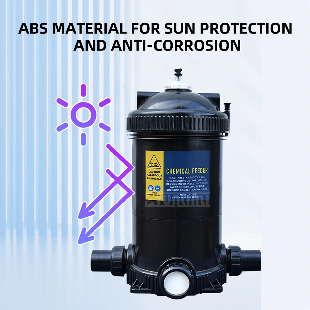 Automatic Dosing Pump,Swimming Pool Chemical Dispenser,  Bath Spa Disinfection Pump, Sand Filter Pipe Dosing Equipment