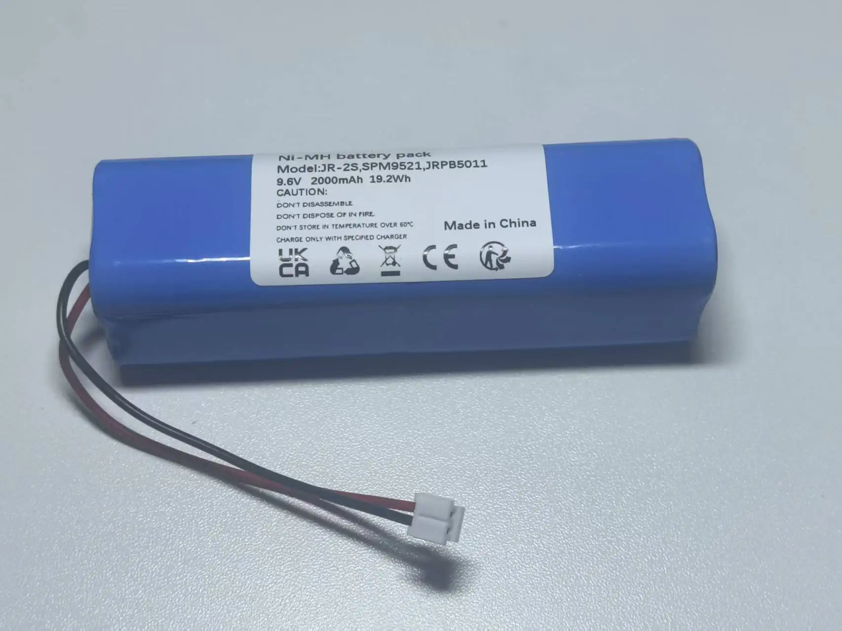 

2000mAh Replacement Battery Compatible with Spektrum DX6 & Older DX7 Transmitters - Replaces JR2S, JRPB5011 & SPM9521