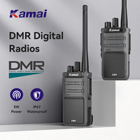 KAMAI DP-888 DMR Digital Walkie Talkie Encryption AES128/256 Long Range Two Way Radio Amateur Portable Professional HAM Radio