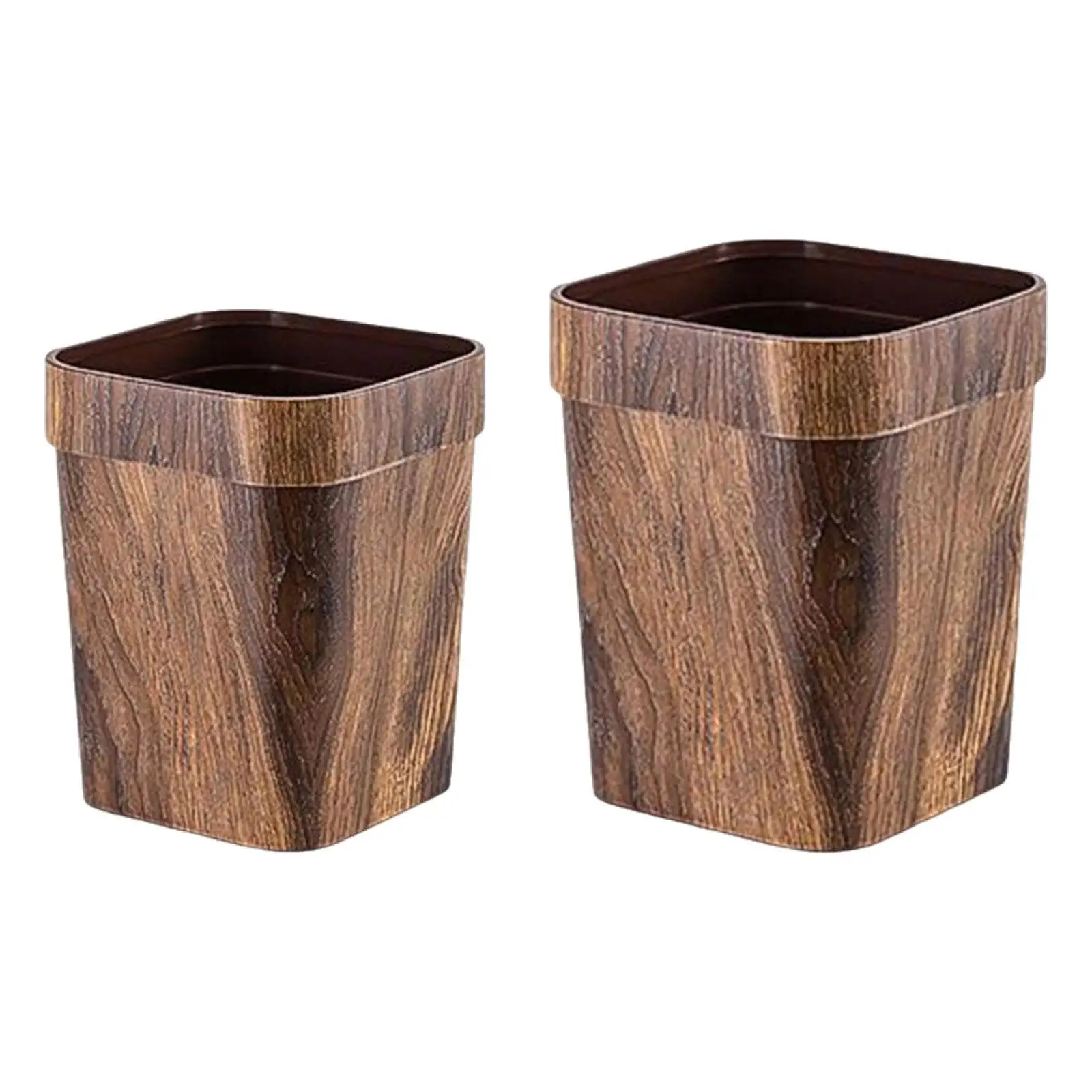 

Trash Can Trash Bin Household Stylish without Lid Decorative Minimalist
