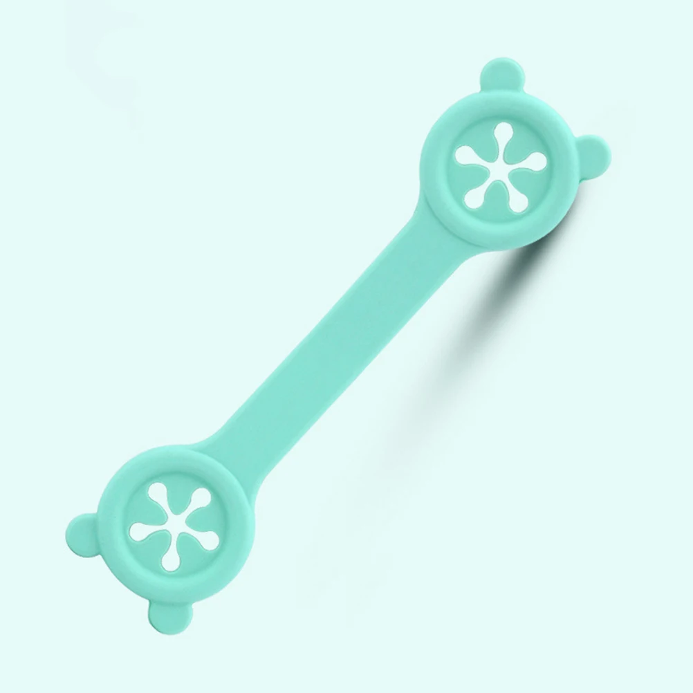 

4 Pcs Silicone Bib Supplies Belts Simple Pacifier Clips Holders Accessories