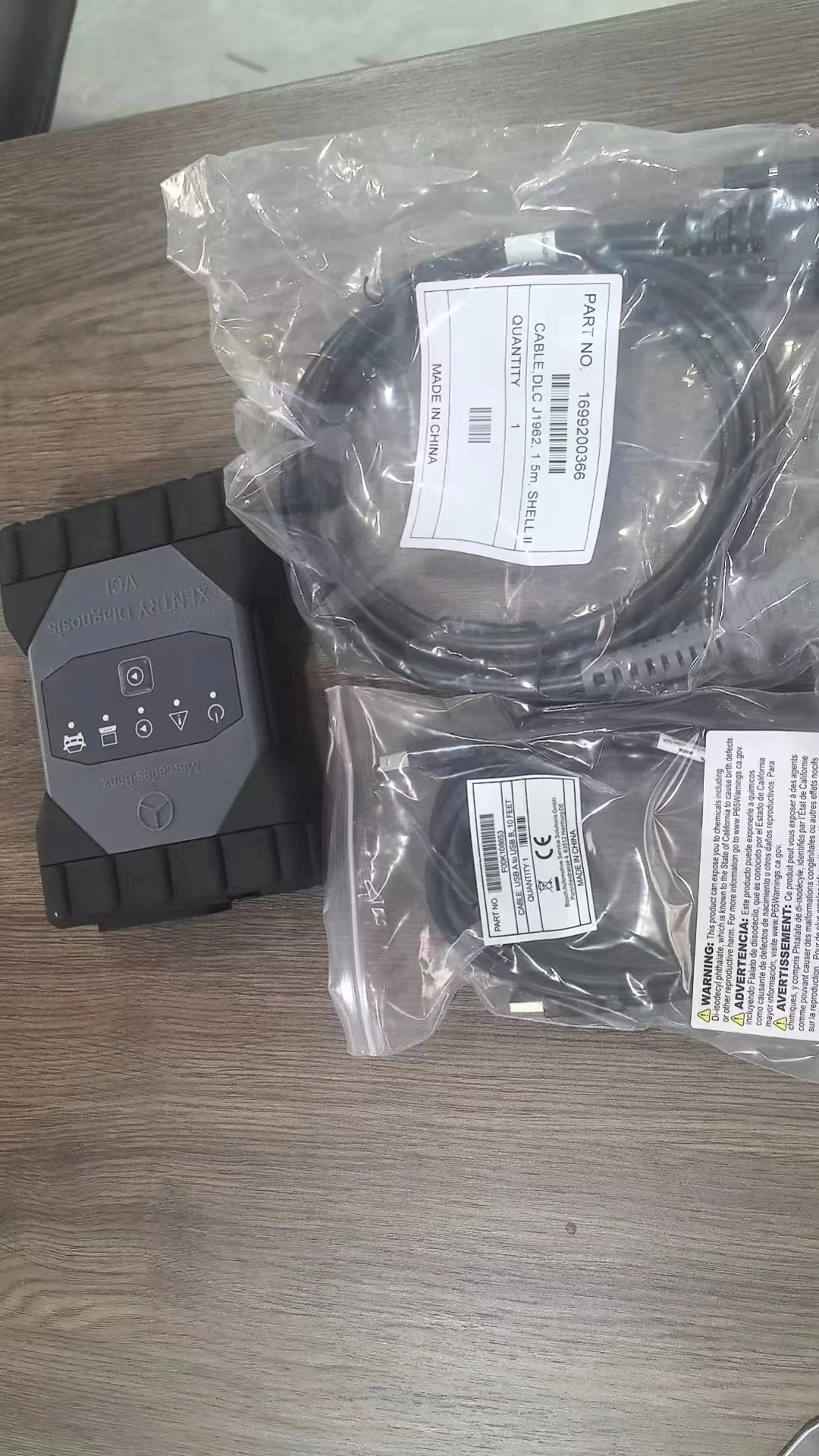 Mercceds b-enz Original C6 Xentry Diagnosis V-CI Multiplexer dengan perangkat lunak SSD V2024 or Used C6