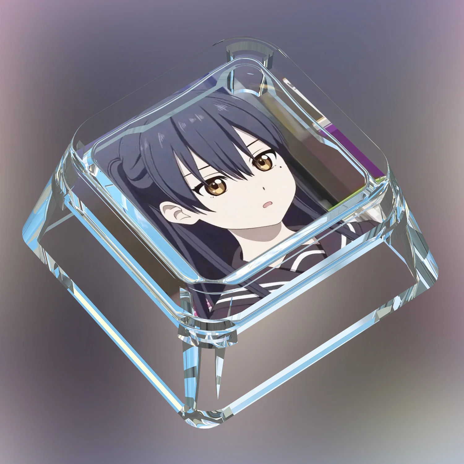 13 نماذج لتقوم بها بنفسك قصة آلهة Ichigyou Ruri لوحة المفاتيح الميكانيكية Keycap شفافة نقل الضوء أغطية المفاتيح الميكانيكية دمى هدايا #4