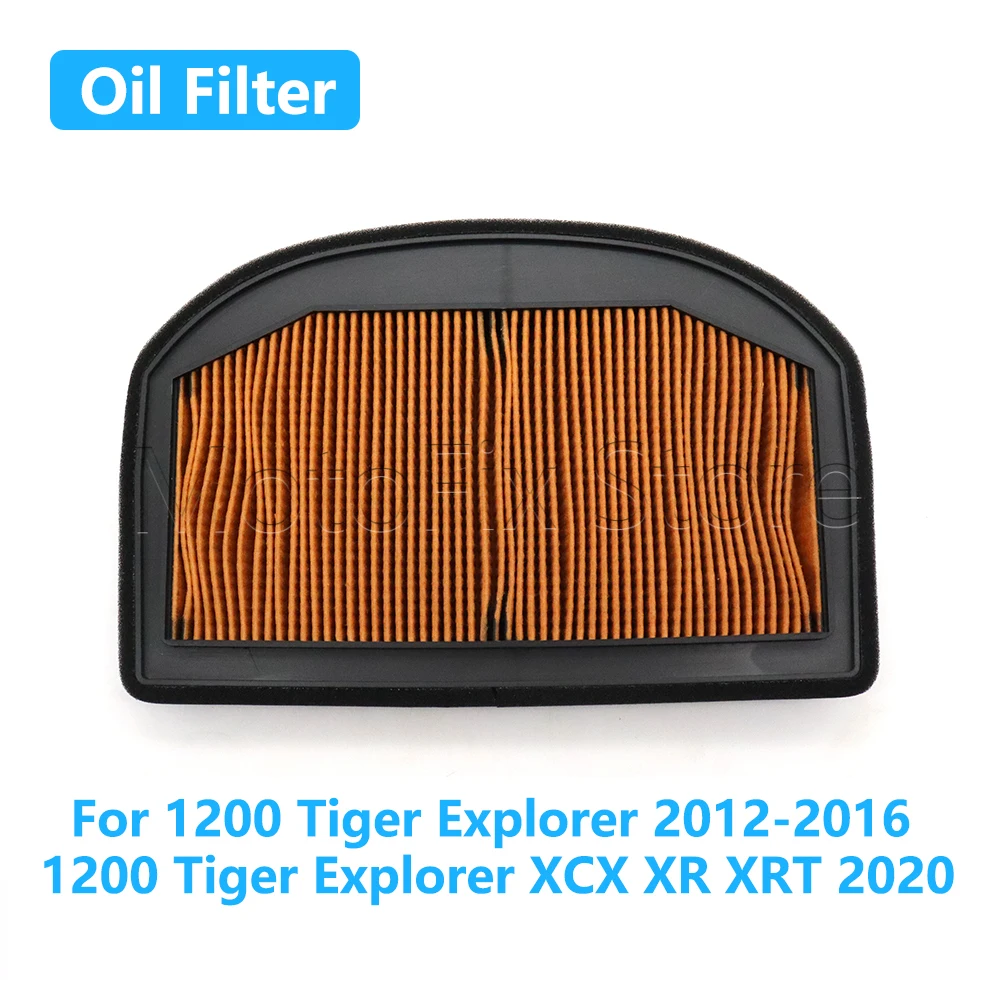 Motorcycle Air Filter Intake Cleaner For Tiger 1200 Explorer 2012-2016 Tiger 1200 Explorer XR XC XCA XCX XRT Low 2013-2021