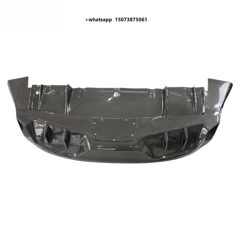 

High Quality Carbon Fiber Rear Bumper Diffuser Lip Bodykit Top Style for Model X Car Bumpers