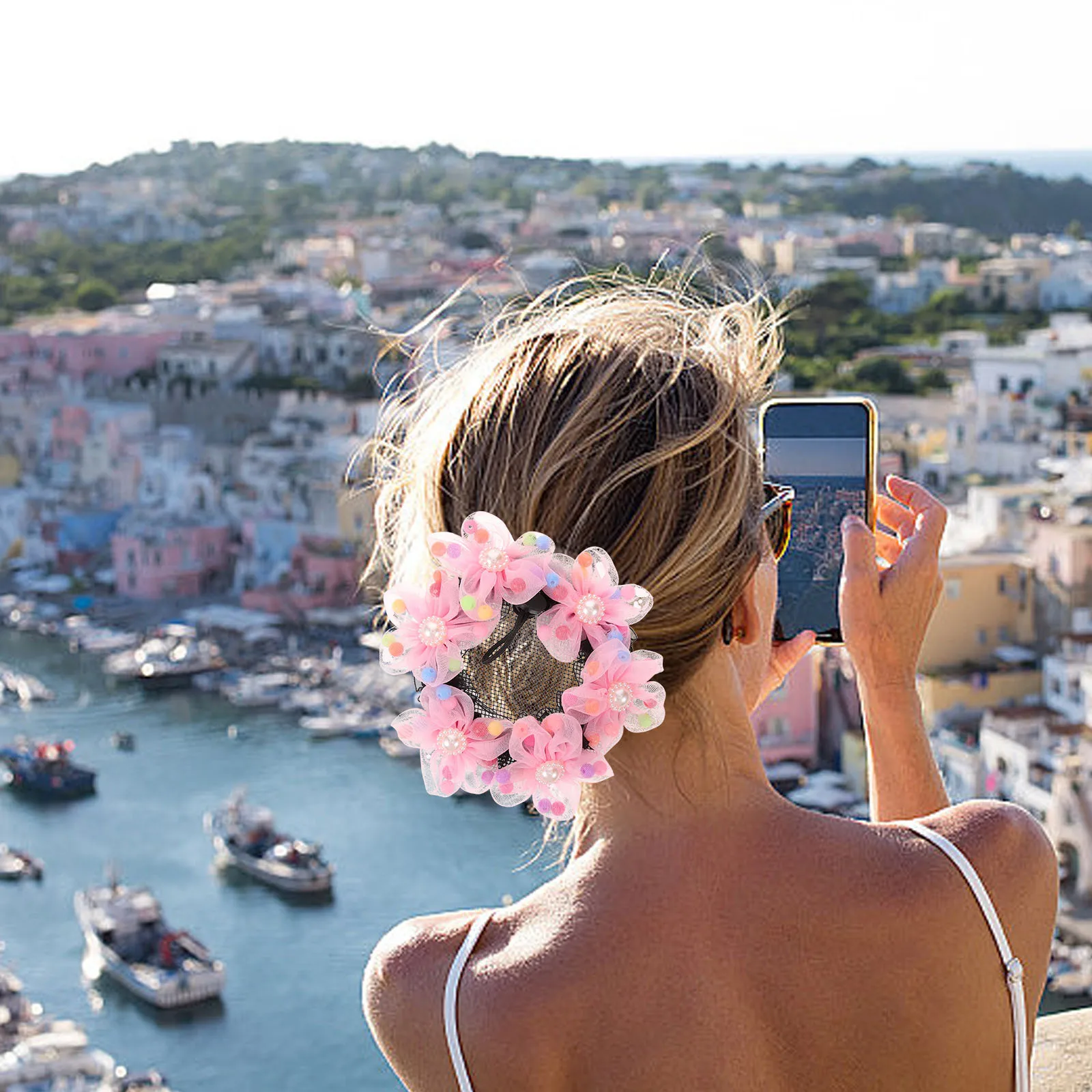 

Hair Bun Cover Ballet Bun Hair Net for Girls Women Lightweight Elastic Hairnets for Dance Performance Women Hairnets