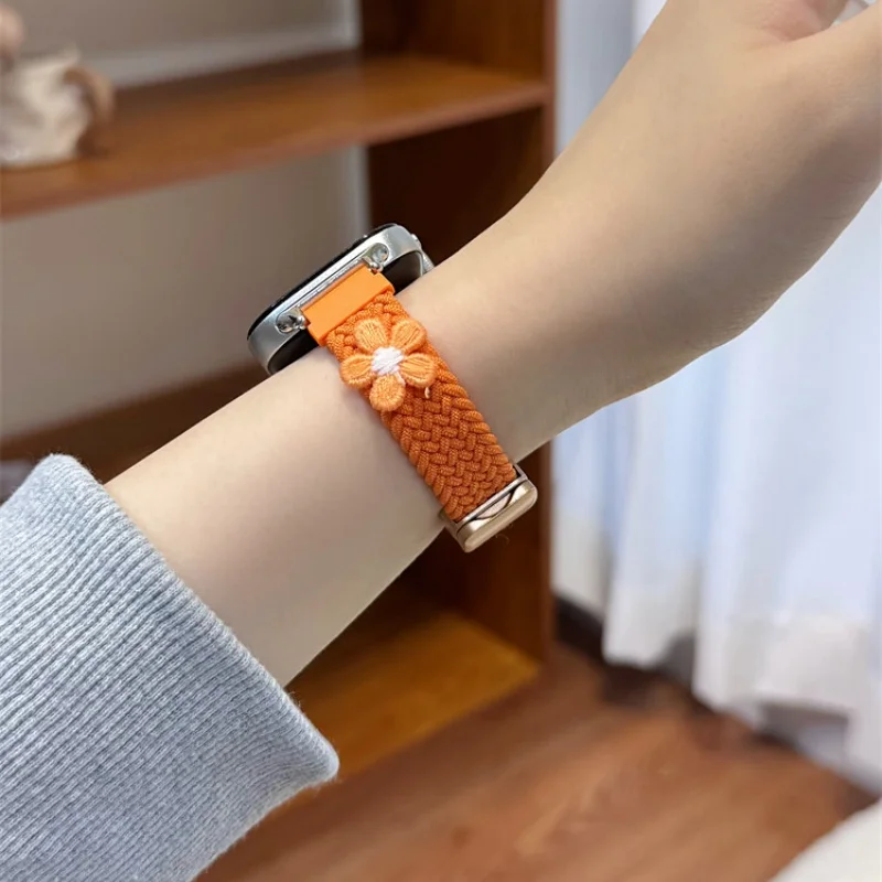 

Color woven magnetic buckle suitable for Huawei GT5/GT5 Pro/GT4/GT2/3/4 22mm/20mm/18mm fashionable watch straps