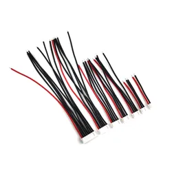 5Pcs JST XH XH2.54 1s 2s 3s 4s 5s 6s 7s Battery Charger Plug Cable Connector 5cm 8cm 10cm 15cm 20cm 3239-22AWG Silicone Wire