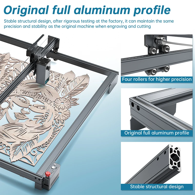 Atomstack E85 Frame Kit 850X800mm Large Area Laser Engraving Machine Cnc Without Laser Module Head Suitable For Laser Machine