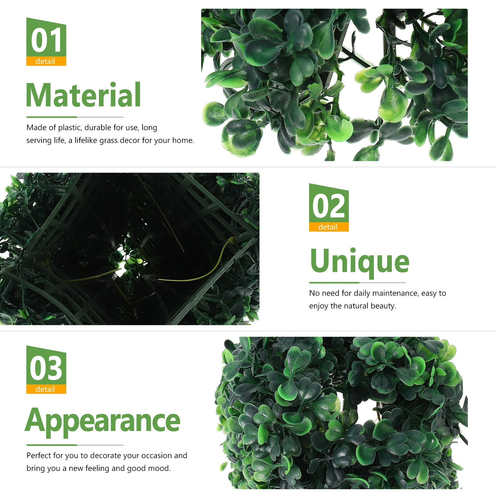 

Artificial Plant Grass Realistic Looks No Maintenance Required Perfect for Weddings Parties Artificial Grass Plastic Plant Craft