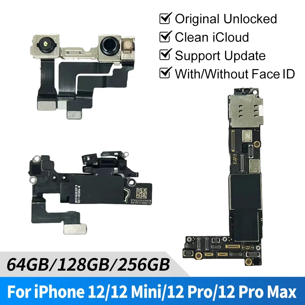 Used for iPhone 12 Pro Max motherboard, 128GB, 256GB, 512GB logic board