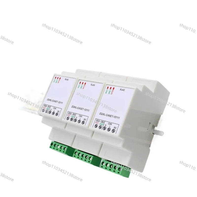

Rail Mount CAN To Network Protocol Converter CAN Bus Communication Remote Gateway CANBUS Communication
