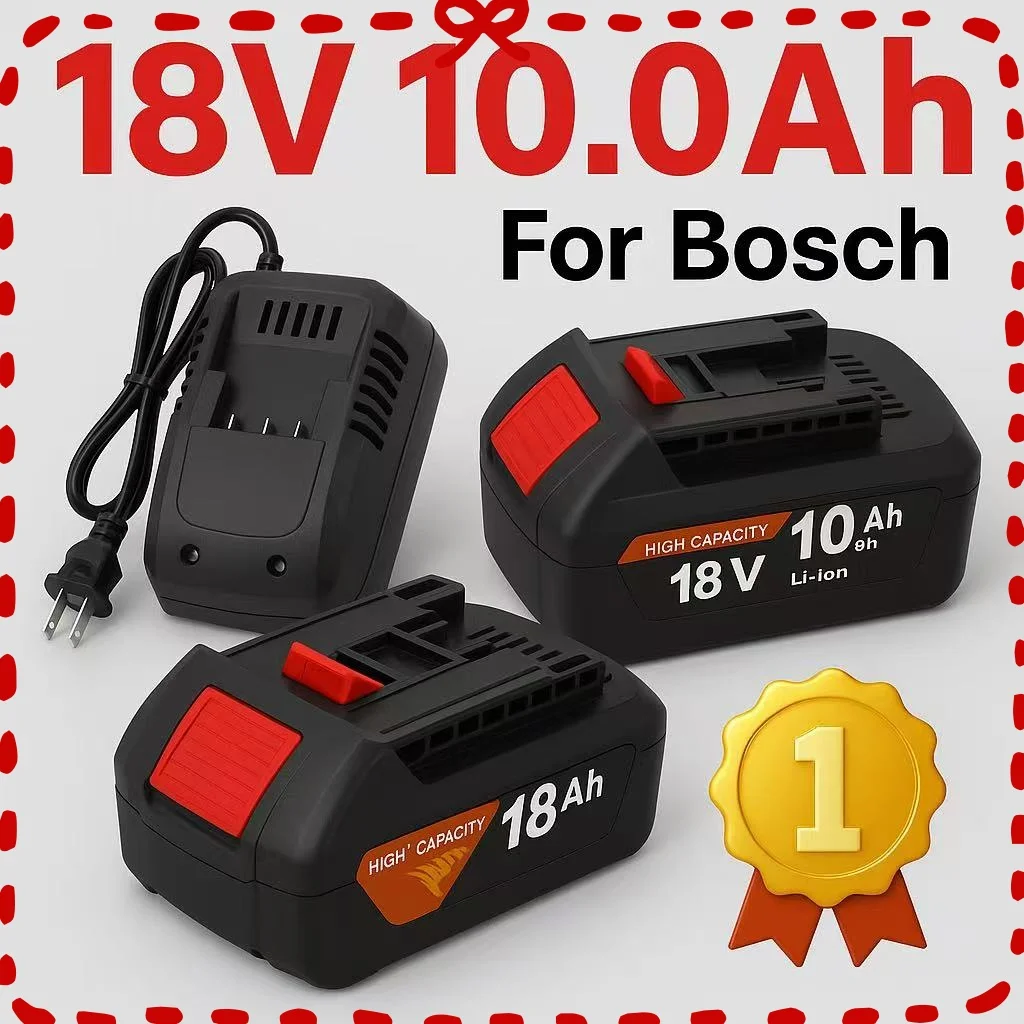 

For Bosch 18V professional GBAGBH GSR GSB BAT618BAT609 BAT620original 18V 10.0Ah battery tool to replace the battery