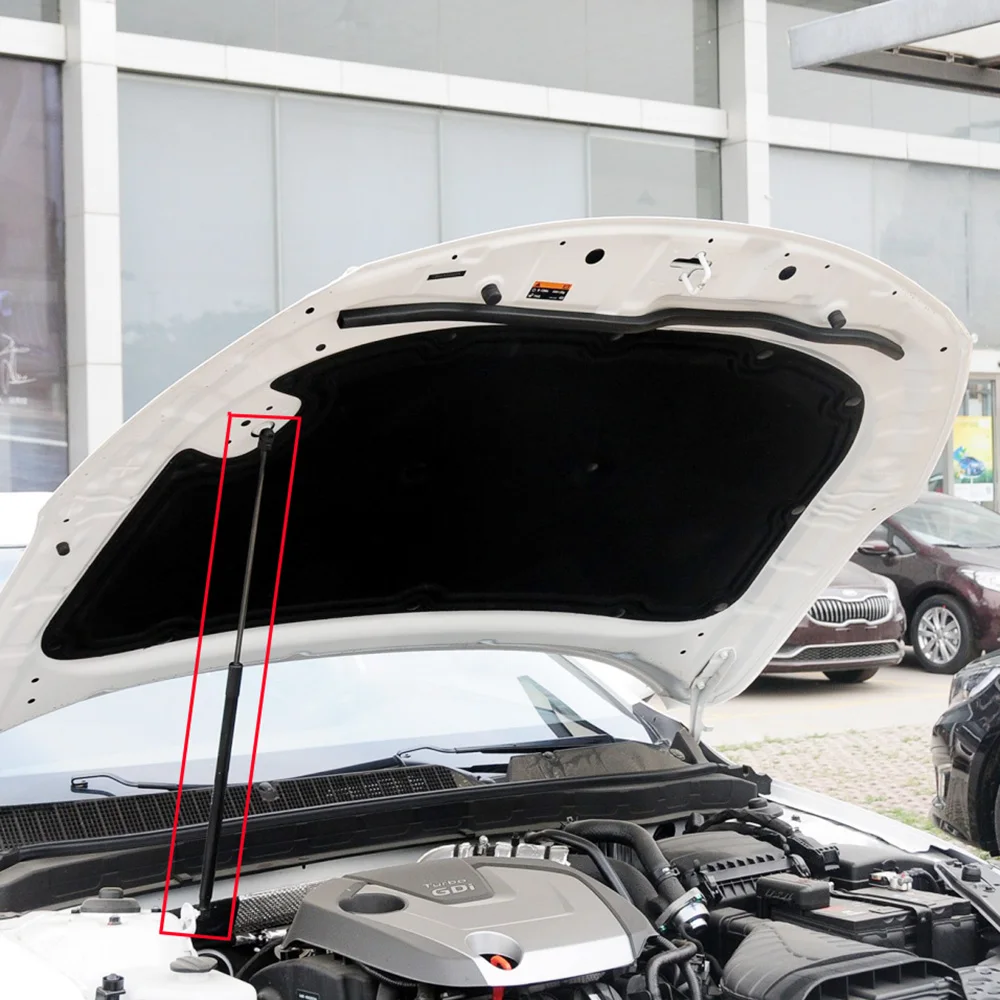 For KIA K5 2011-2015 Car-Styling Refit Bonnet Hood Gas Shock Lift Strut Bars Support Rod Accessories