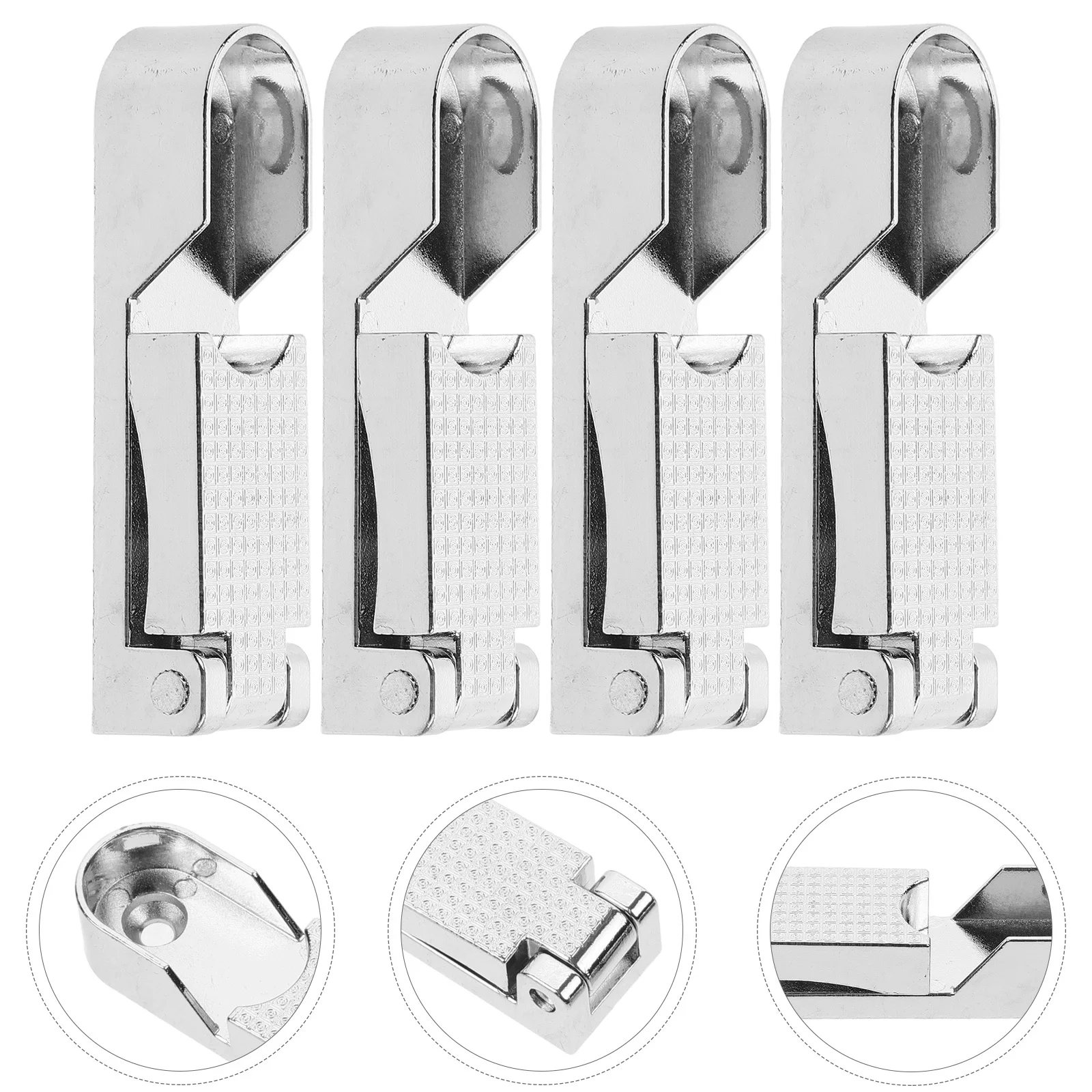 

4 шт., наконечники стержня из цинкового сплава, фланцевый держатель стержня, прочные кронштейны для подвешивания одежды, фланец, кронштейн для розеток