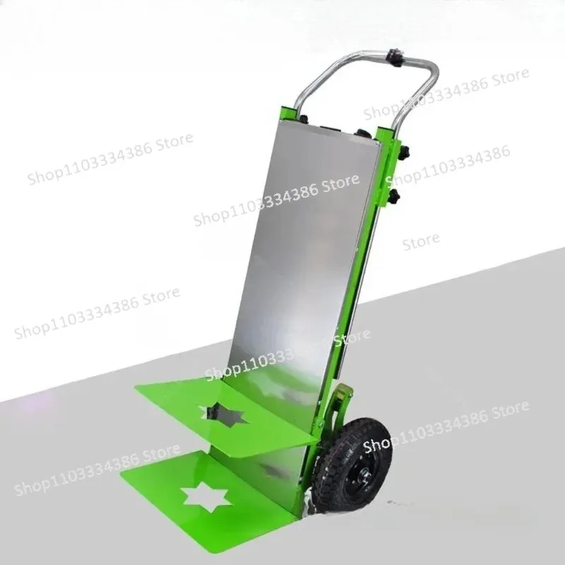

250kg 3000W Electric Stair Climbing Car, Hand Trolley Stair Climber Climbing Cart Flat Truck Stair Climbing Machine