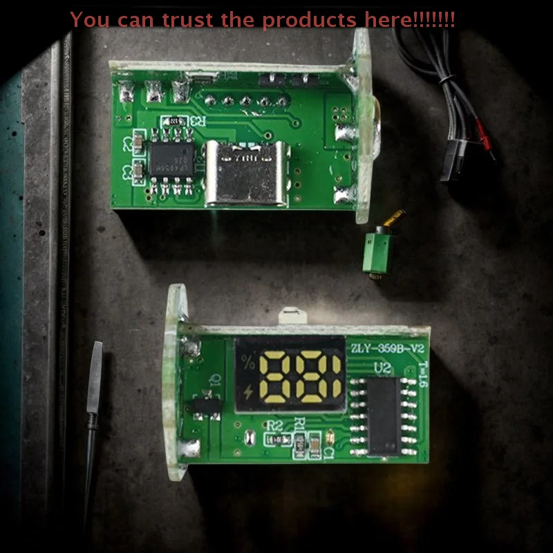 

One Piece Battery-Operable Circuit Board, No-Backflow Flashlight Link, Fishing Light Display Device Driver Motherboard