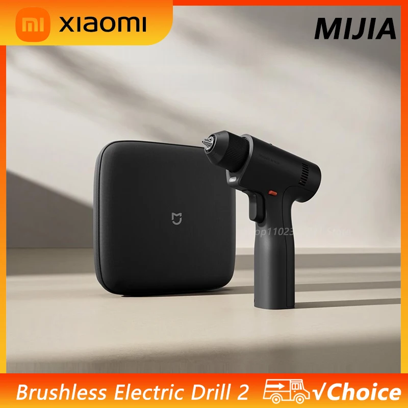 New Xiaomi Mijia Brushless Electric Drill 2 Smart Home Power Tool Rechargeable Multi-functional Cordless Drill Screwdriver