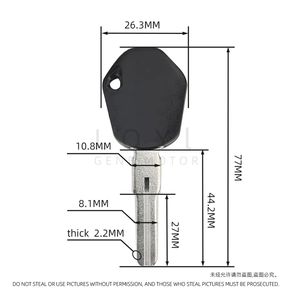 KTM 1050 RC8R 1190 RC8 R 1290 SUPER DUKE ADV 어드벤처 엠브리 언컷 블레이드 교체용 블랭크 키 오토바이, 3 개 신제품