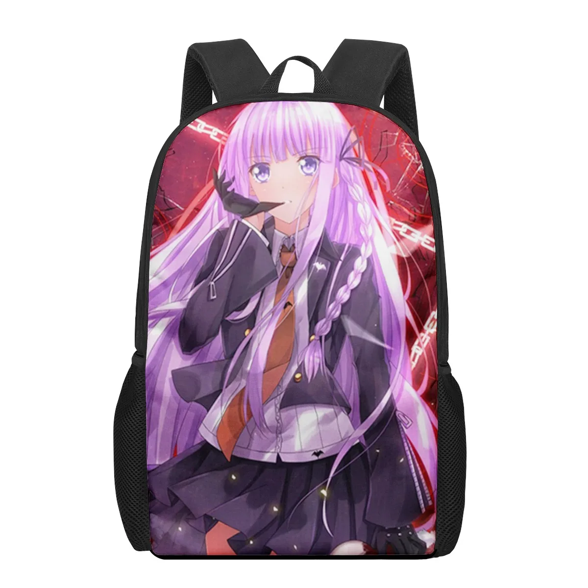 Danganronpa V3 Kirigiri Kyouko 3D Print School Bags for Boys Girls Primary Students Backpacks Kids Book Bag Satchel Back Pack