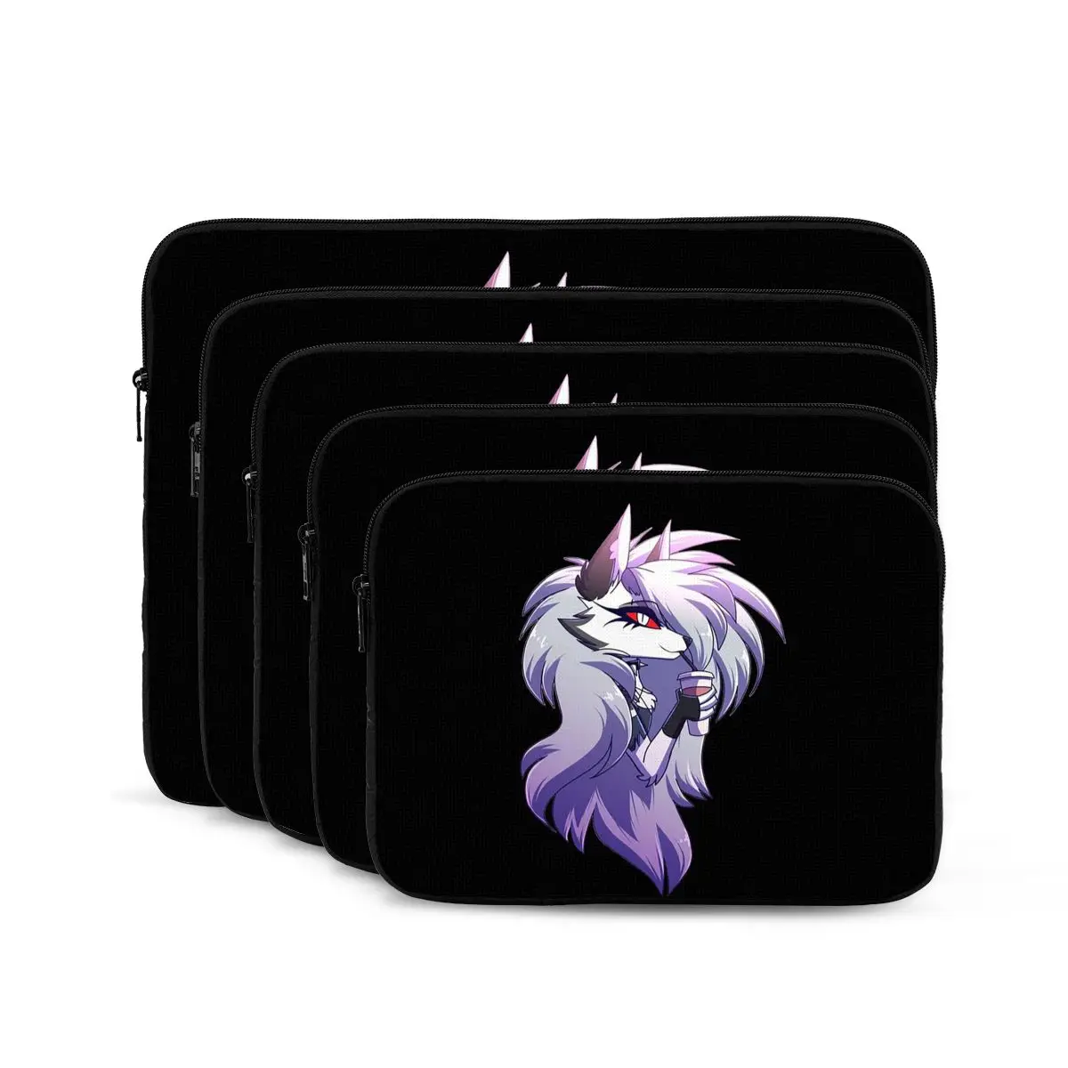 حقيبة كمبيوتر محمول للكمبيوتر المحمول من Helluva Boss Loona لحقيبة Macbook Air Pro اللوحية المقاومة للصدمات #1